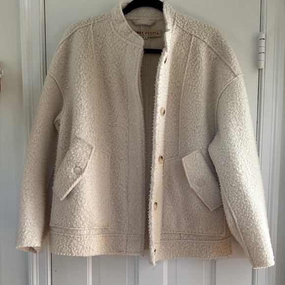 Free People Jackets & Blazers - Free People Willow oversized bomber jacket